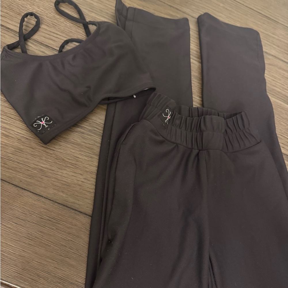 Child Black Two-Piece Set